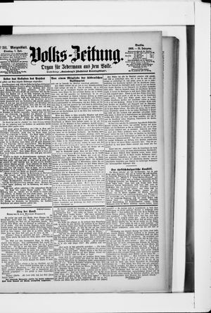 Volks-Zeitung on Jul 7, 1903