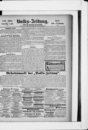 Volks-Zeitung vom 09.07.1903
