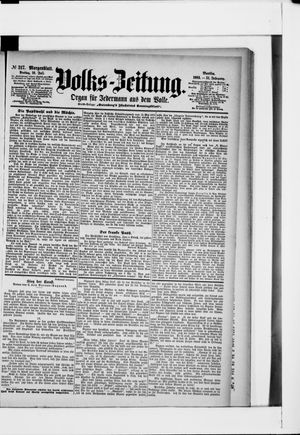 Volks-Zeitung vom 10.07.1903