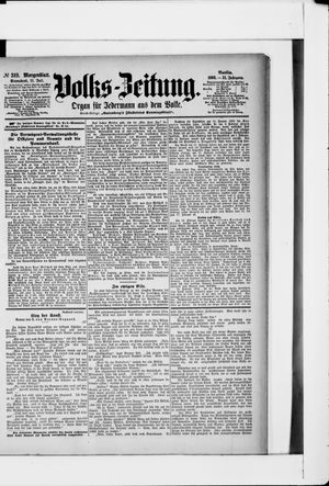 Volks-Zeitung on Jul 11, 1903