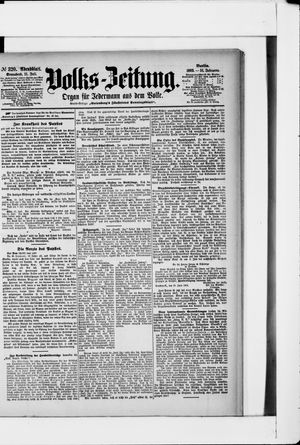 Volks-Zeitung vom 11.07.1903