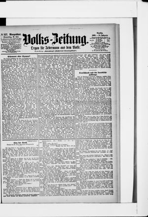 Volks-Zeitung vom 16.07.1903
