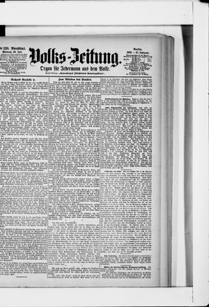 Volks-Zeitung on Jul 22, 1903