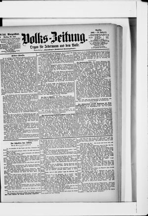 Volks-Zeitung vom 24.07.1903