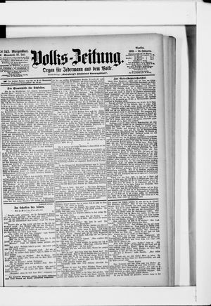 Volks-Zeitung vom 25.07.1903