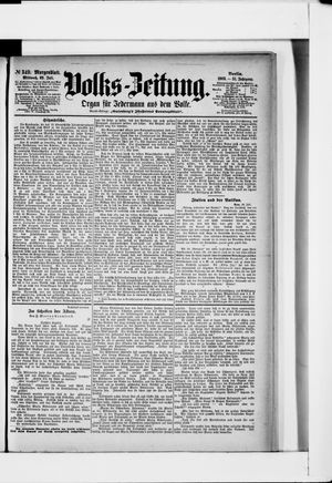 Volks-Zeitung vom 29.07.1903