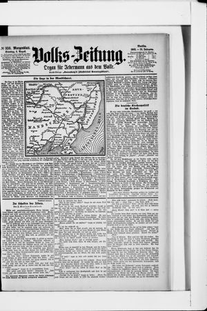Volks-Zeitung on Aug 4, 1903