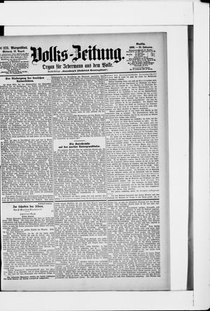 Volks-Zeitung vom 12.08.1903