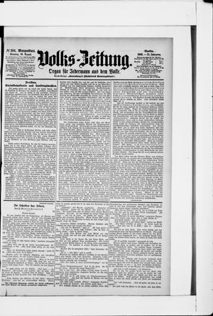 Volks-Zeitung vom 16.08.1903