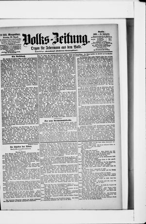 Volks-Zeitung vom 23.08.1903