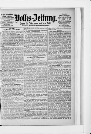 Volks-Zeitung vom 05.10.1903