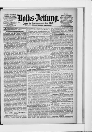 Volks-Zeitung on Oct 10, 1903