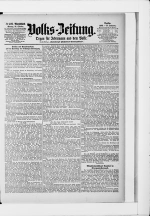 Volks-Zeitung vom 12.10.1903