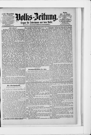 Volks-Zeitung on Nov 1, 1903