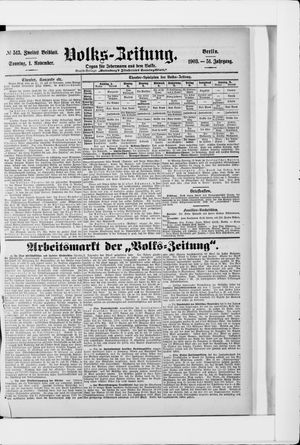 Volks-Zeitung on Nov 1, 1903