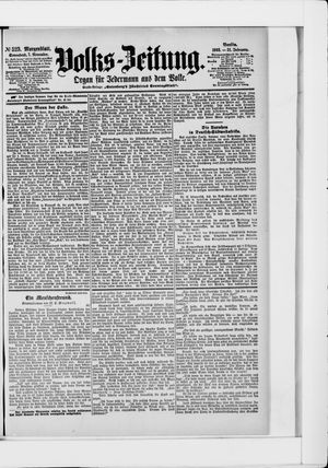 Volks-Zeitung vom 07.11.1903