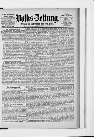 Volks-Zeitung vom 04.12.1903