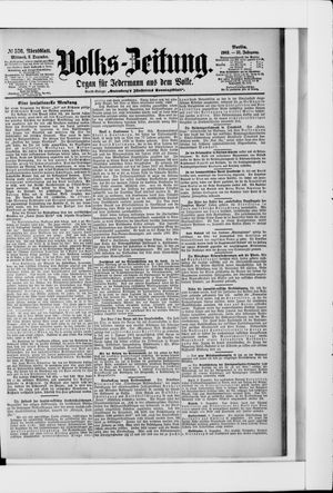 Volks-Zeitung vom 09.12.1903