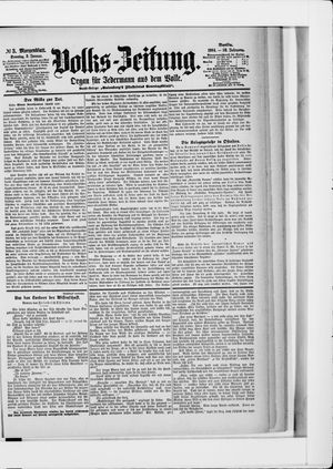 Volks-Zeitung vom 03.01.1904