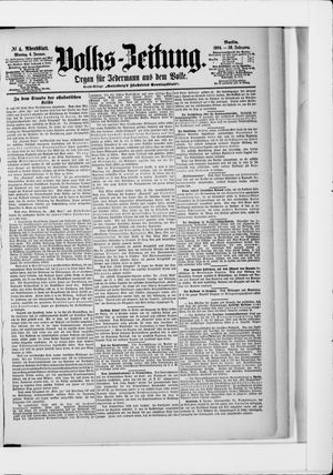 Volks-Zeitung vom 04.01.1904