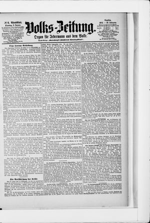 Volks-Zeitung vom 05.01.1904