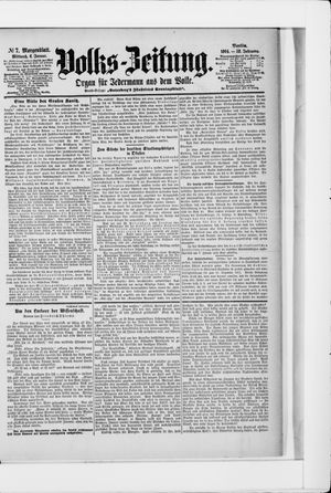 Volks-Zeitung vom 06.01.1904