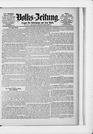 Volks-Zeitung vom 06.01.1904