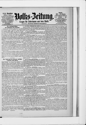 Volks-Zeitung vom 08.01.1904