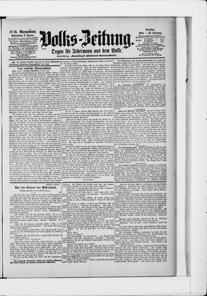 Volks-Zeitung vom 09.01.1904