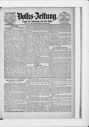 Volks-Zeitung vom 13.01.1904