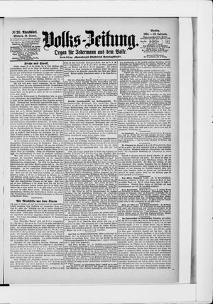 Volks-Zeitung vom 13.01.1904