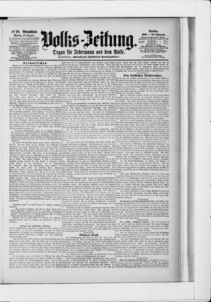 Volks-Zeitung vom 18.01.1904