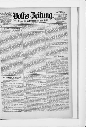 Volks-Zeitung vom 30.01.1904