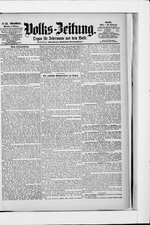 Volks-Zeitung vom 01.02.1904