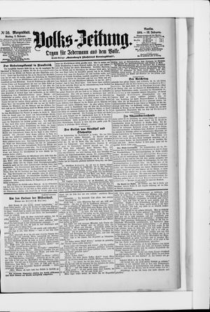 Volks-Zeitung vom 05.02.1904