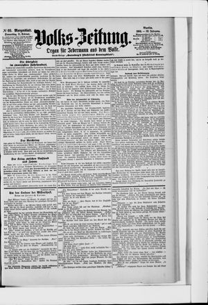 Volks-Zeitung vom 11.02.1904