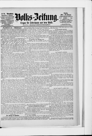 Volks-Zeitung vom 11.02.1904