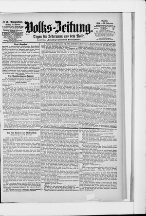Volks-Zeitung vom 12.02.1904