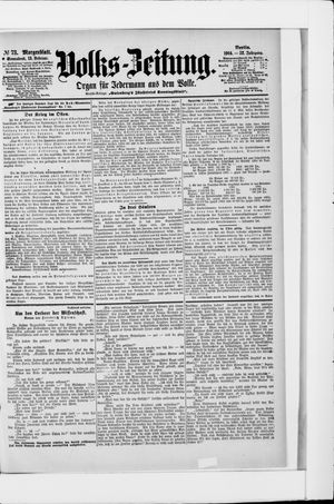 Volks-Zeitung vom 13.02.1904
