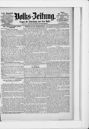 Volks-Zeitung on Feb 19, 1904