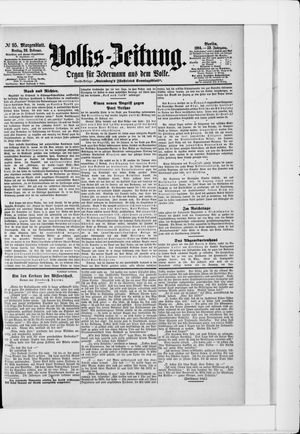 Volks-Zeitung vom 26.02.1904