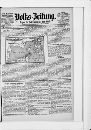 Volks-Zeitung vom 27.02.1904