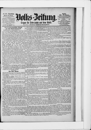 Volks-Zeitung on Feb 29, 1904