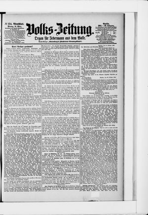 Volks-Zeitung vom 14.03.1904