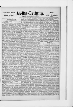 Volks-Zeitung vom 18.03.1904