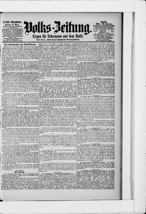 Volks-Zeitung vom 21.03.1904