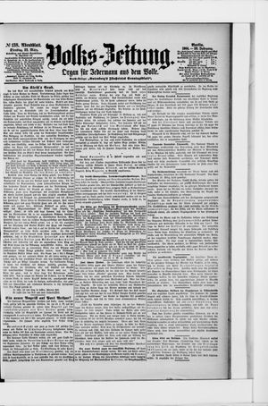 Volks-Zeitung vom 22.03.1904
