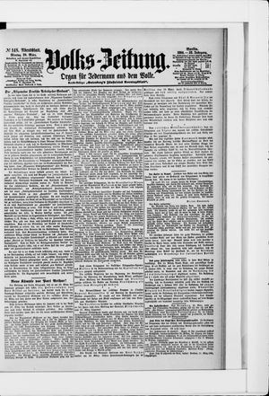 Volks-Zeitung vom 28.03.1904