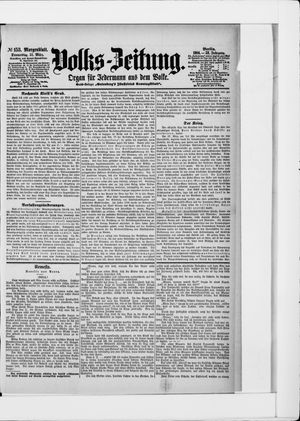 Volks-Zeitung vom 31.03.1904