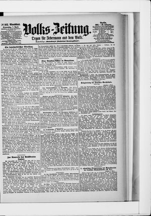 Volks-Zeitung vom 07.04.1904